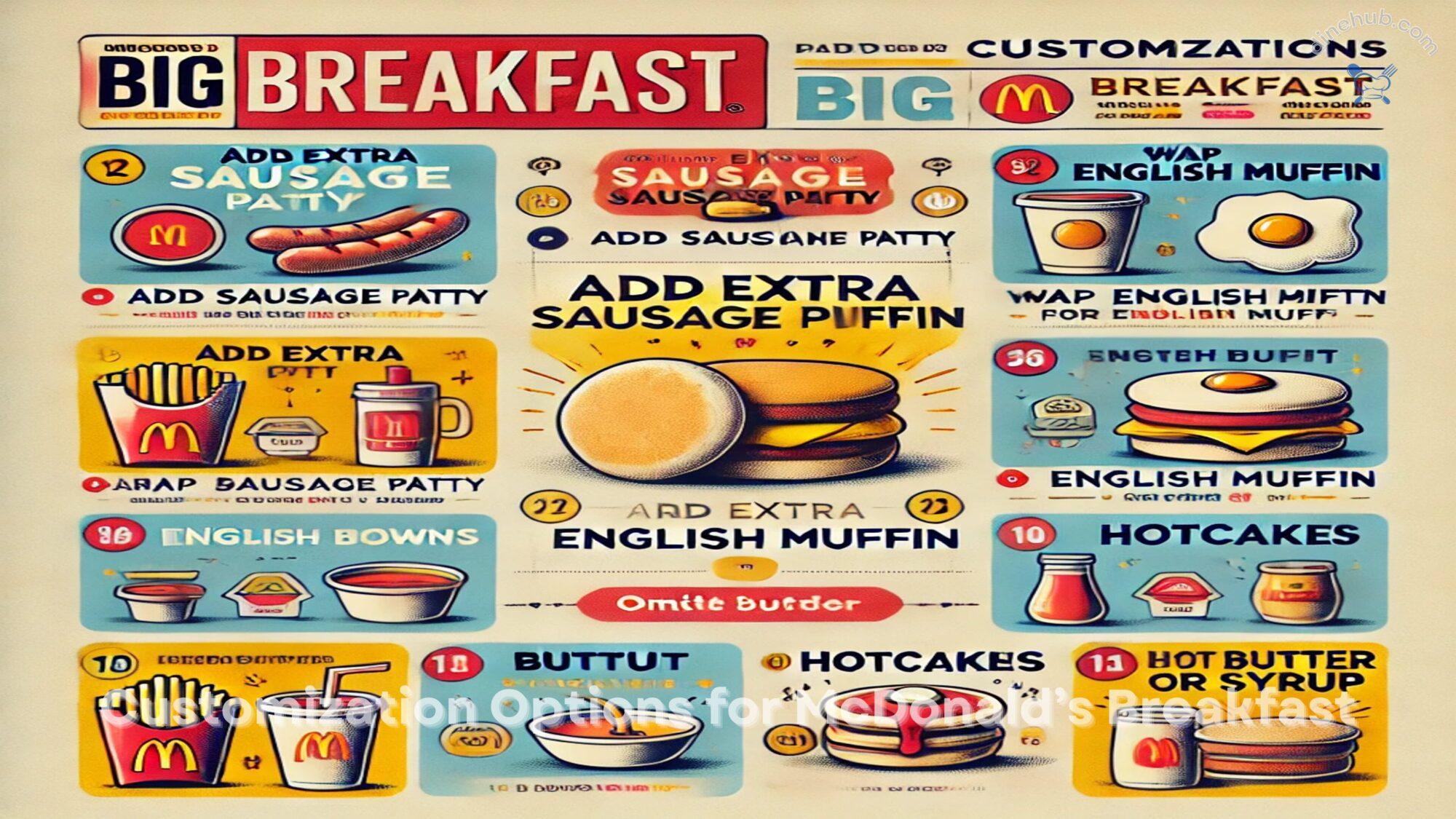 Customization Options for McDonald’s Breakfast