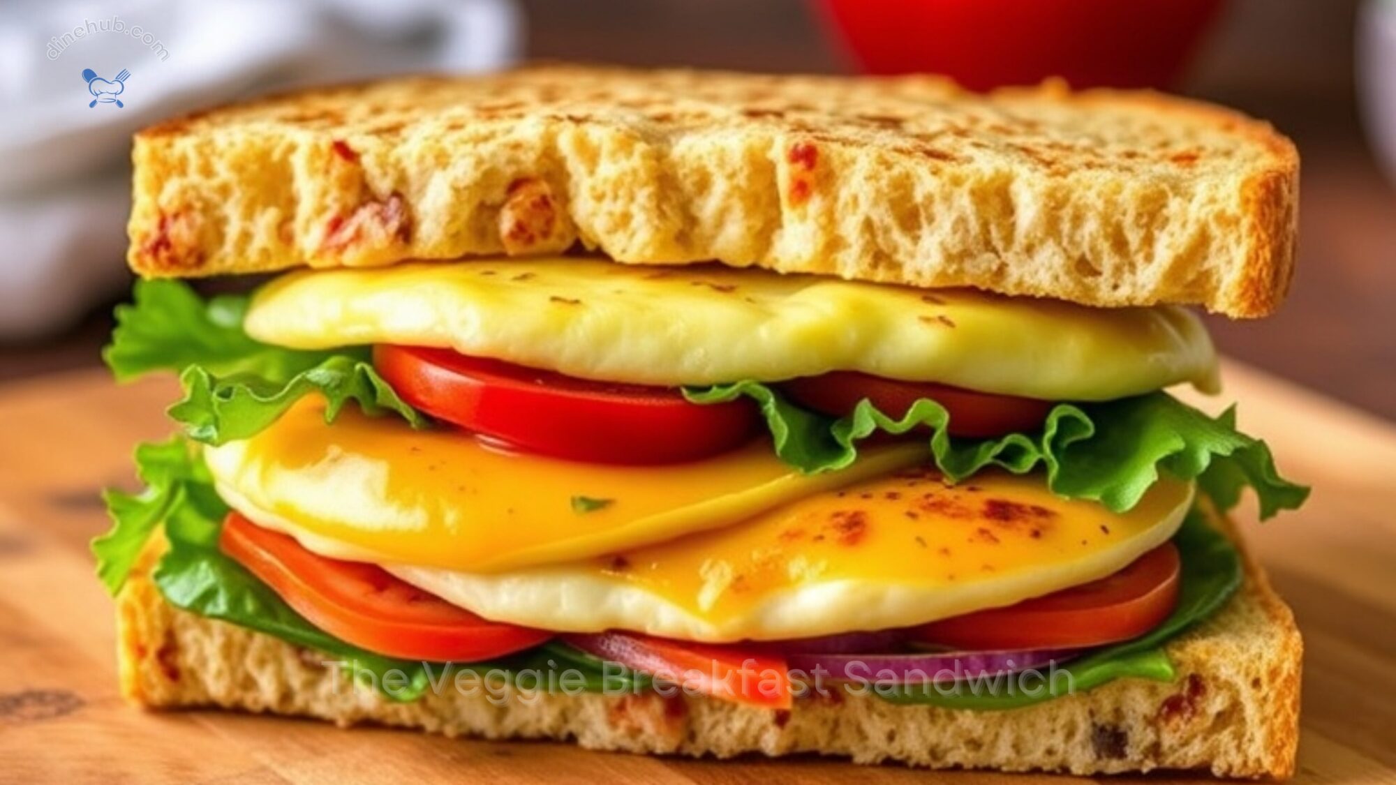 The Veggie Breakfast Sandwich