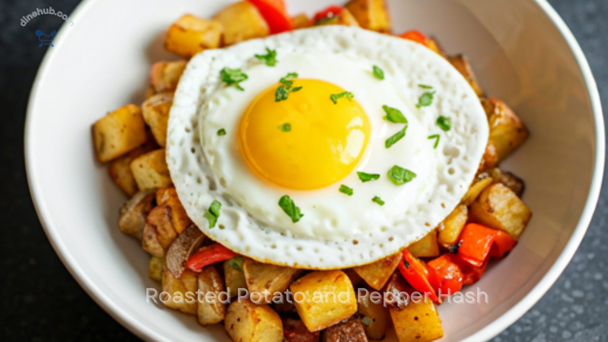 Roasted Potato and Pepper Hash