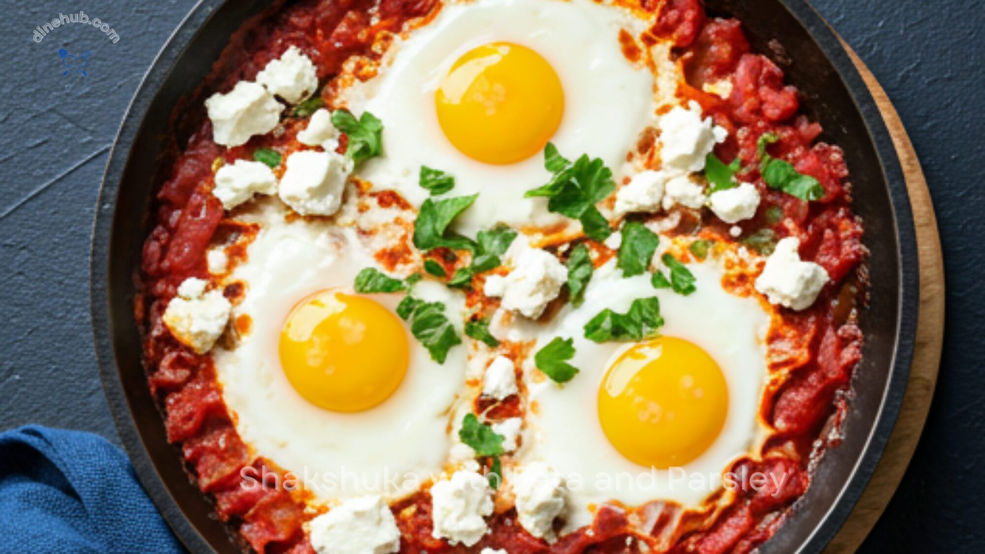 Shakshuka with Feta and Parsley