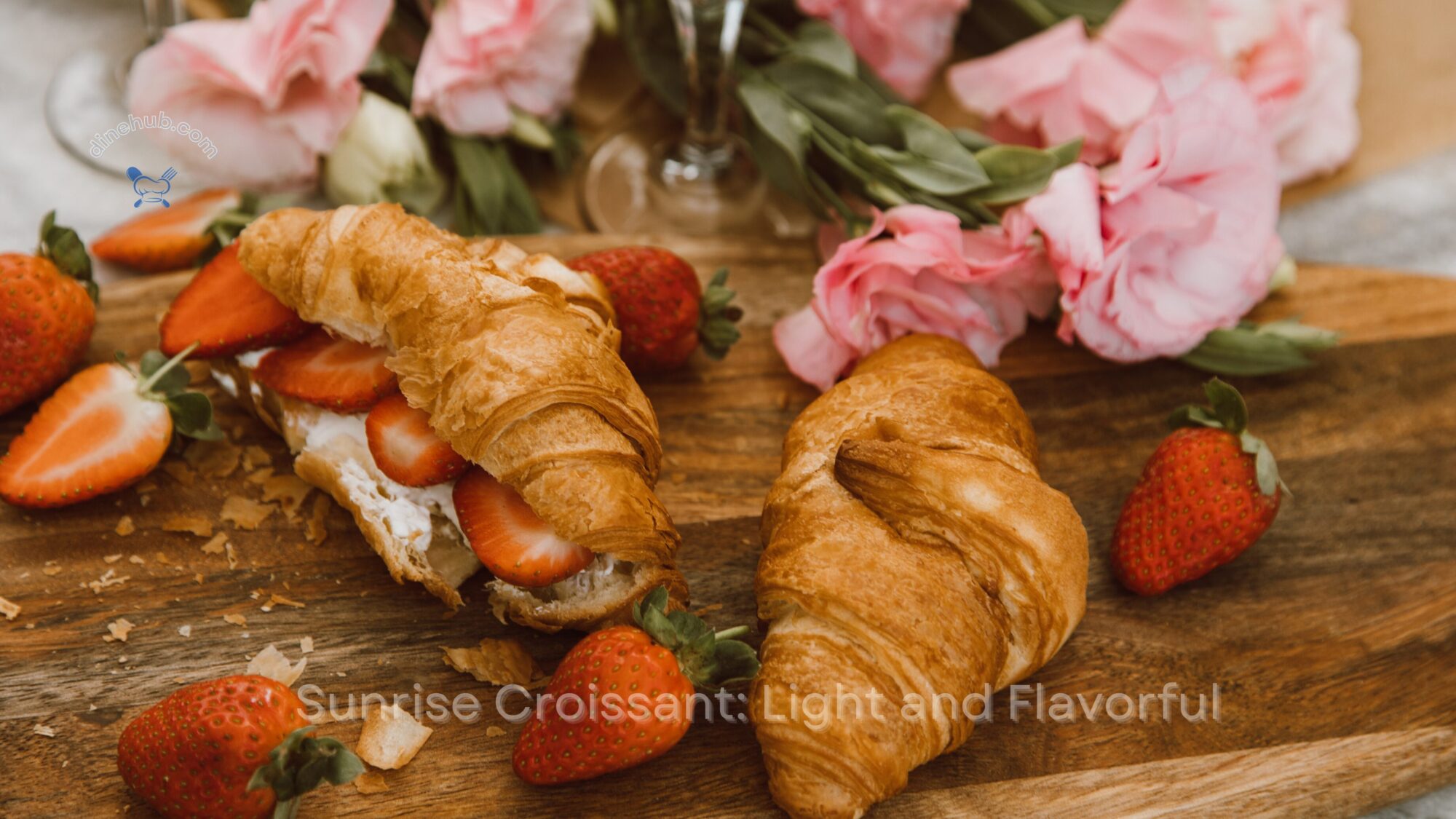 Sunrise Croissant: Light and Flavorful